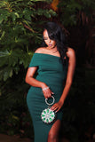 Green dress