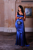 Royal Blue Dress