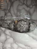 Crystal Silver Waist Belt