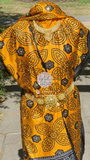 Glitzy Mustard Shaash